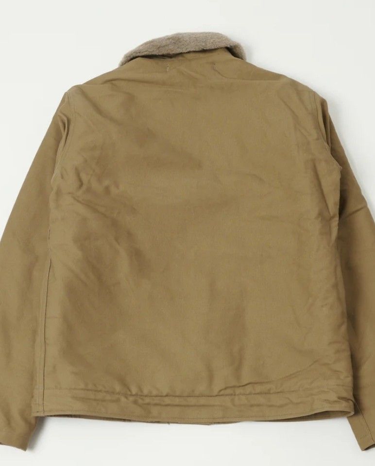 BUZZ RICKSON DECK JACKET (Category: Coats, Jackets and Outerwear) located in Singapore. Submitted by desagogo (Listing ID 1265550129, Image 3). Description: Like new well kept winter deck jacket. Got in Japan. Clearing wardrobe. Size 38. fits like a M. Welcome to try..