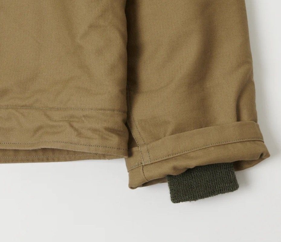 BUZZ RICKSON DECK JACKET (Category: Coats, Jackets and Outerwear) located in Singapore. Submitted by desagogo (Listing ID 1265550129, Image 5). Description: Like new well kept winter deck jacket. Got in Japan. Clearing wardrobe. Size 38. fits like a M. Welcome to try..