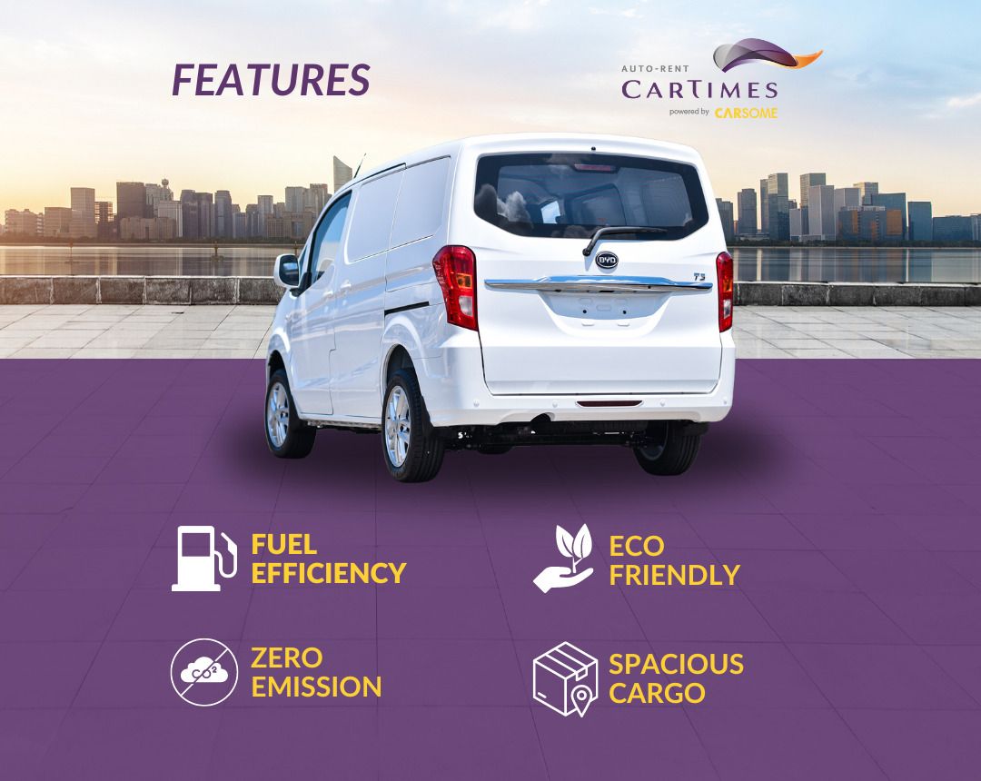 BYD T3 (Full Electric) - Van Rental62872685379073111