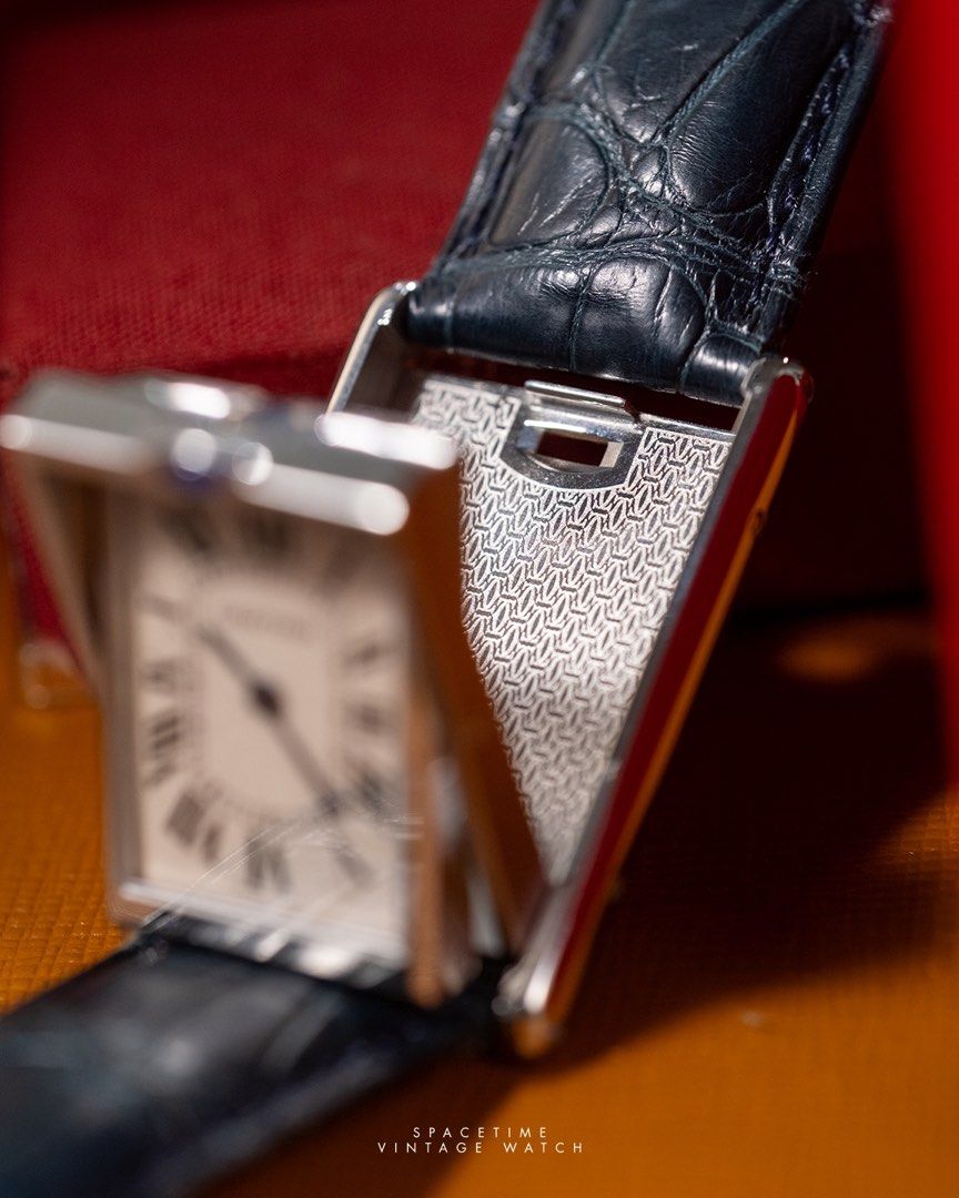 Cartier tank basculante w1011358 best sale