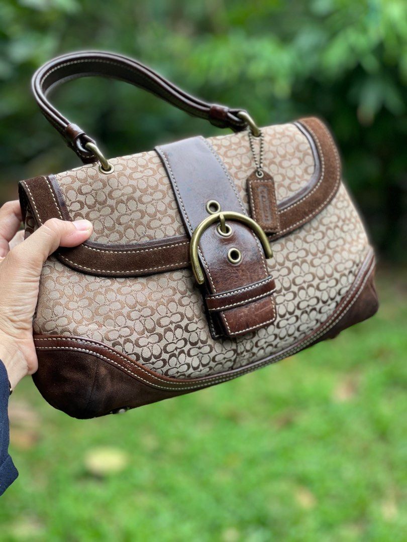 Vintage Coach Soho Signature Hobo Shoulder Bag 10602 EUC Vintage