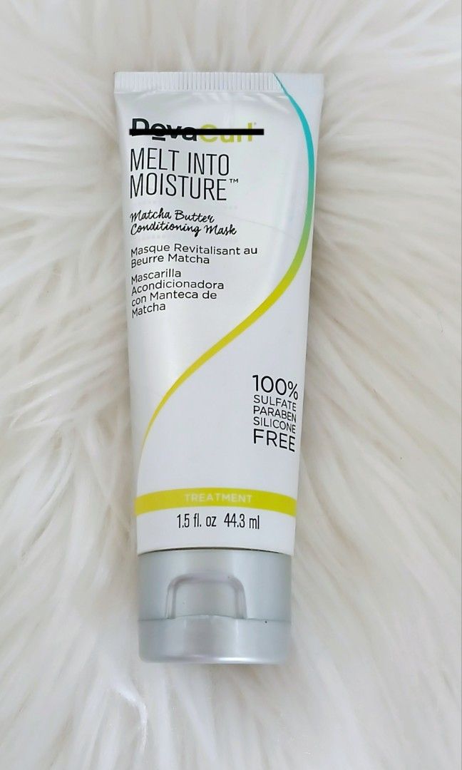 DEVA CURL MATCHA BUTTER CONDITIONING MASK (Category: Face Care) located in San Juan City. Submitted by cashfrancefashioncosmetics_ph (Listing ID 1328779137, Image 1). Description: ‼️DEVA CURL MATCHA BUTTER CONDITIONING MASK 44.3 ml No box 📌450.