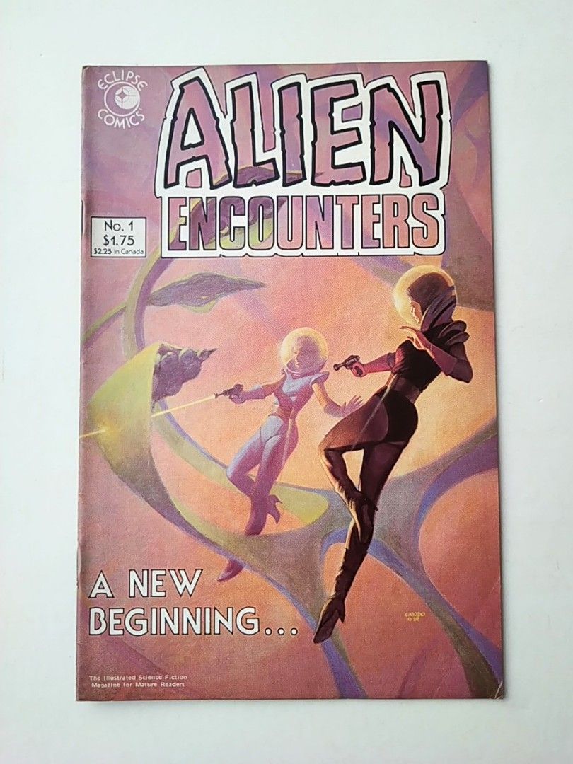 Eclipse Comics: Alien Encounters, Hobbies & Toys, Books & Magazines ...