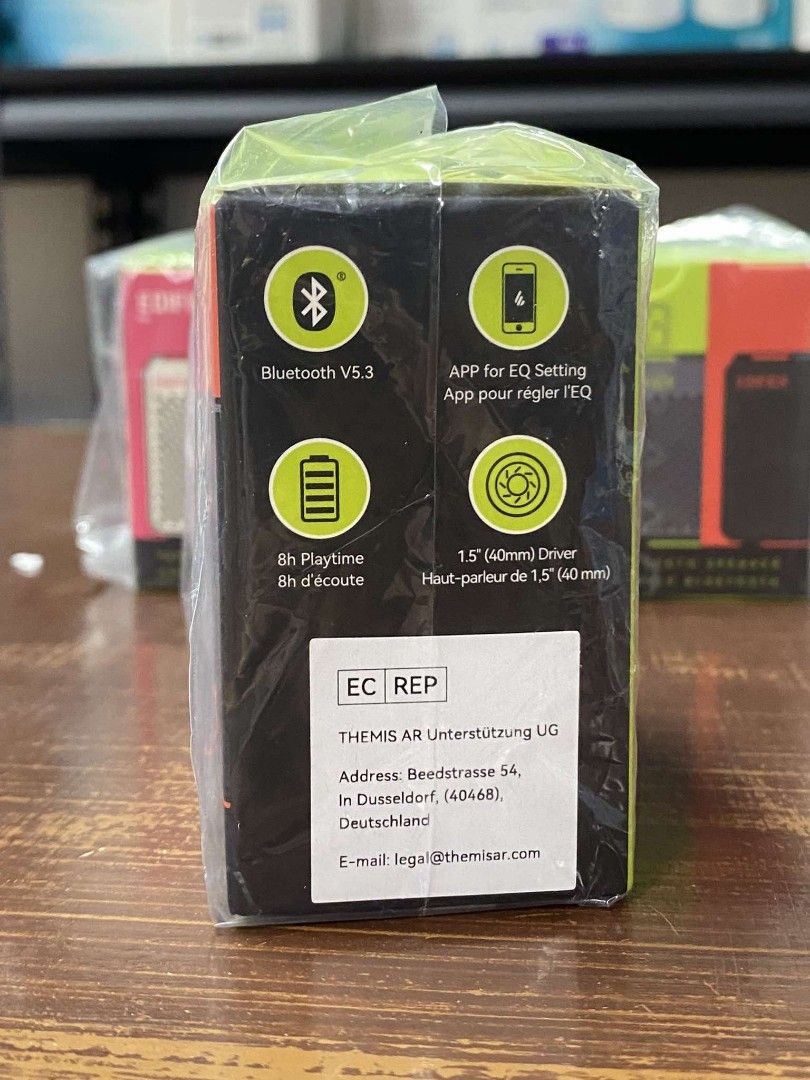 Edifier MP85 Mini Portable Bluetooth Speaker White / Black (Category: Soundbars, Speakers & Amplifiers) located in Pasig City. Submitted by techubstoreandaccessories (Listing ID 1328819037, Image 3). Description: Edifier MP85 Mini Portable Bluetooth Speaker White / Black Ready for Pick Up / Delivery ‼️ 📌 DETAILS: ✅Actual Picture Posted. ✅BRAND NEW & ORIGINAL. ✅7 Days Replacement for Factory Defects and 1year Warranty. (Terms and conditions apply