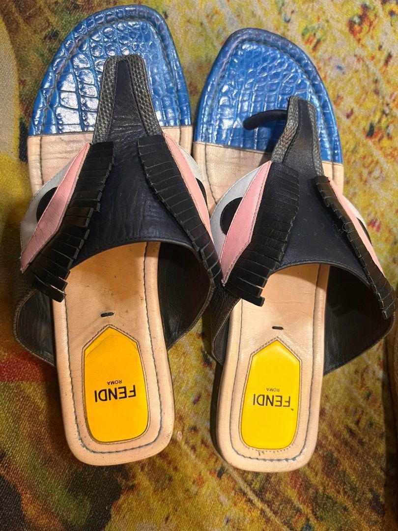 Fendi monster sandals deals