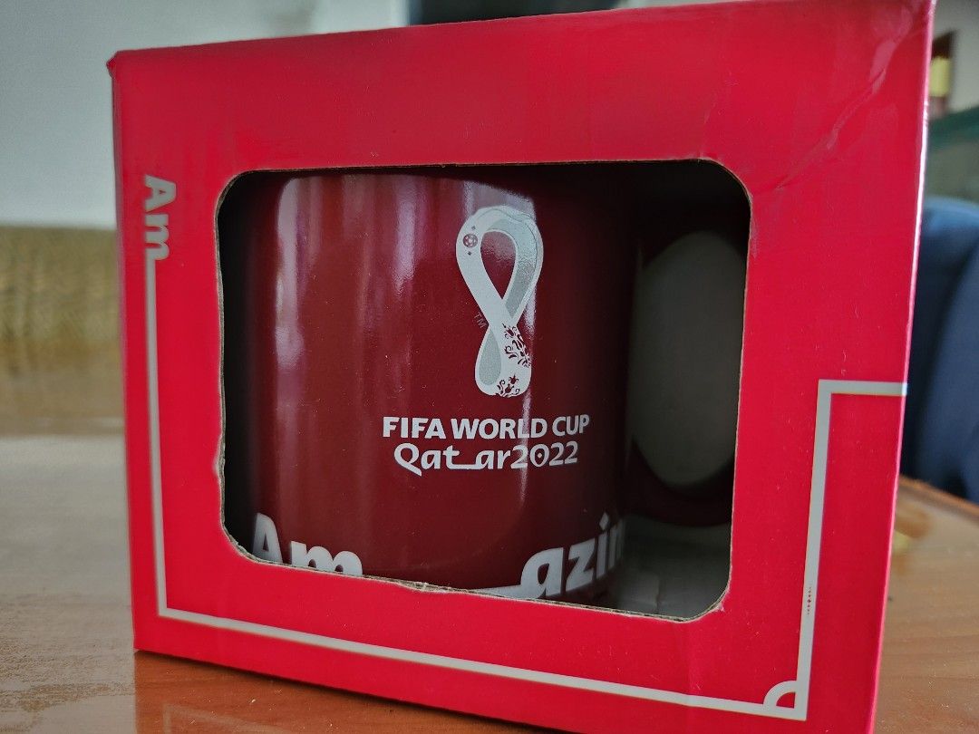 FIFA World Cup Official Mug, Hobbies & Toys, Memorabilia & Collectibles,  Fan Merchandise on Carousell