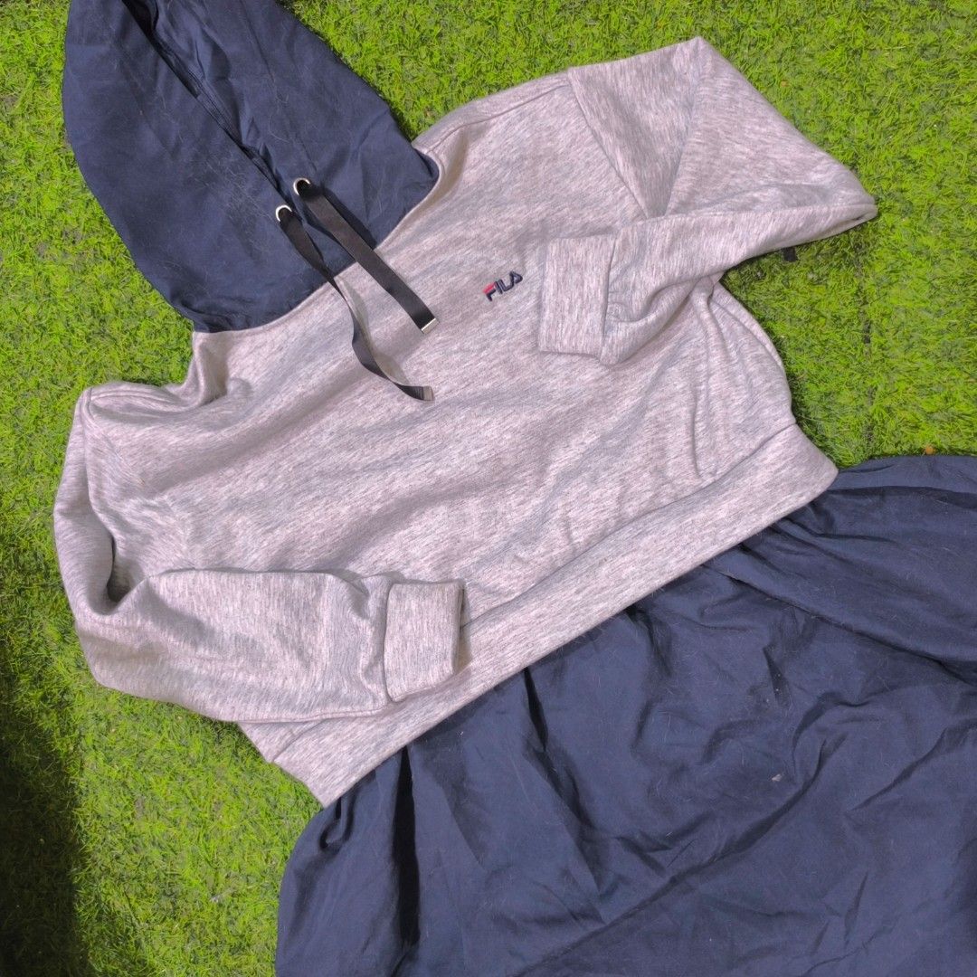 FILA Hoodie Dress Plus Size Women s Fashion Dresses Sets Dresses on Carousell