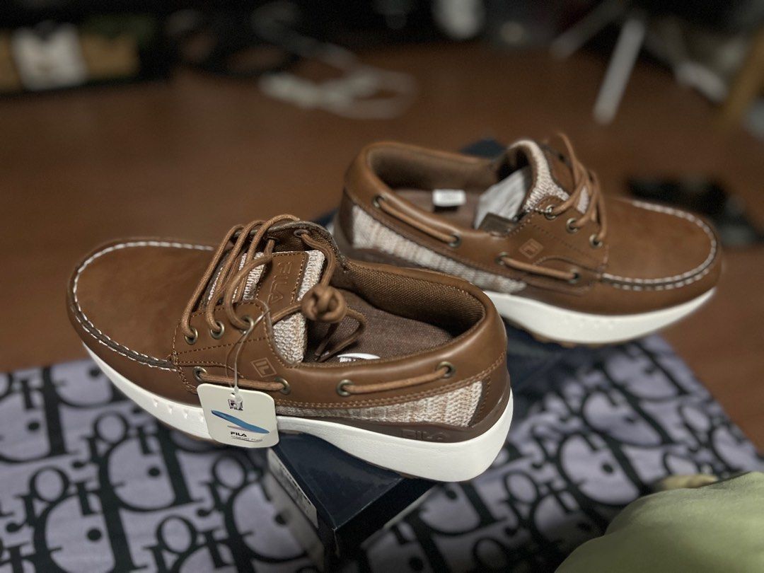 Fila topsider Men s Fashion Footwear Casual Shoes on Carousell