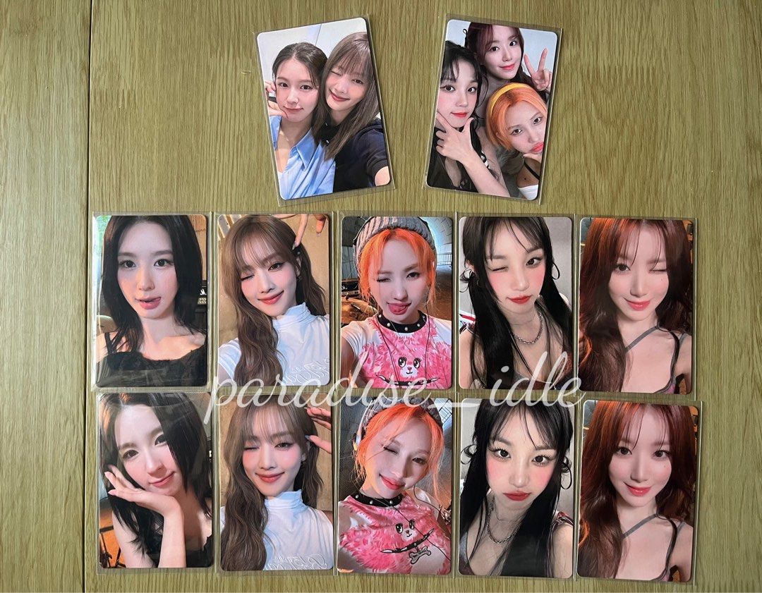 イベント】 (G)I-DLE - I SWAY / 7TH MINI ALBUM + PHOTOCARD (セット