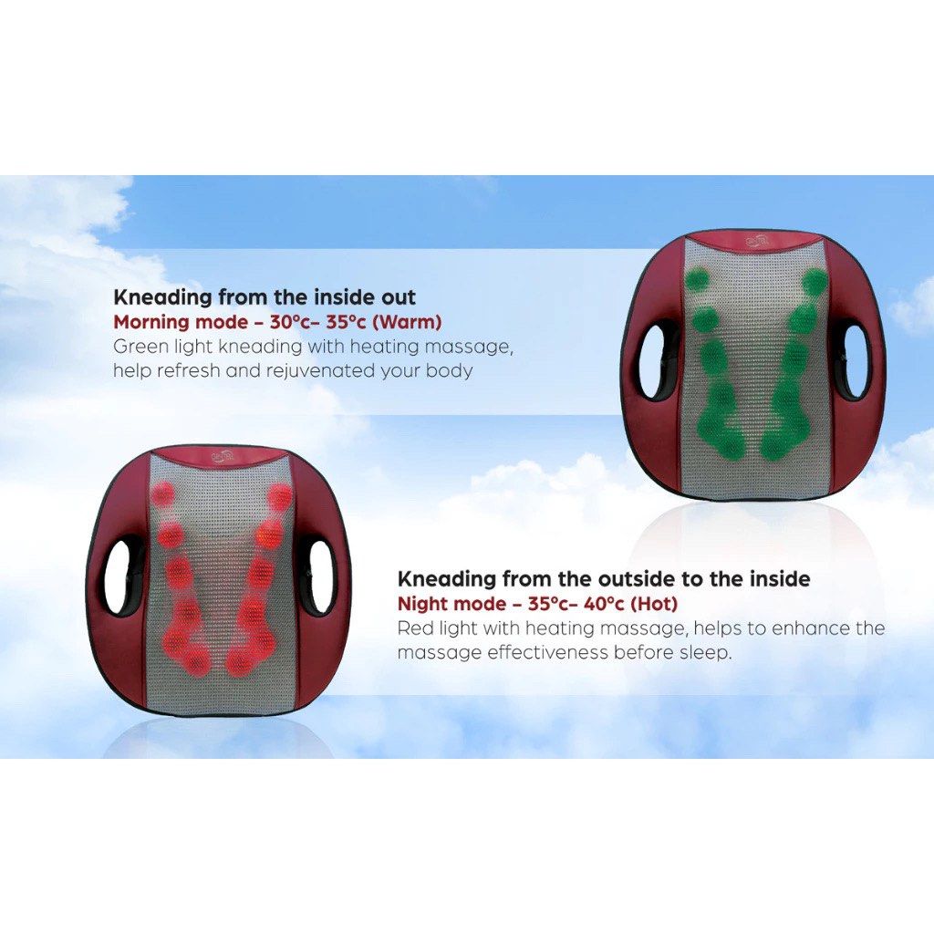 Gintell G Flexi Portable Massage Cushion Health Nutrition Massage Devices on Carousell