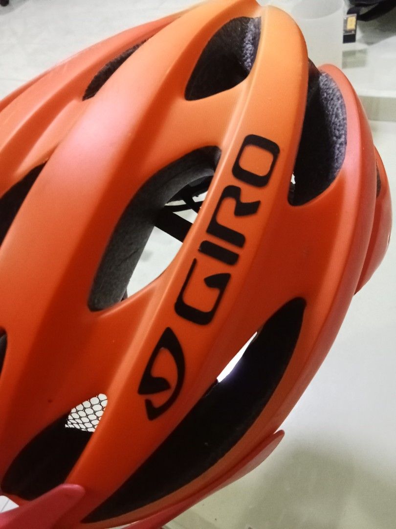 Giro Bicycle helmet merging Orange
