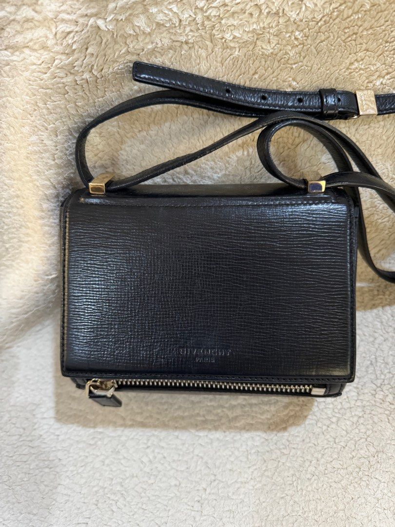 Givenchy pandora box mini (Category: Luxury Bags & Wallets) located in Quezon City. Submitted by erinea (Listing ID 1328791029, Image 1). Description: Givenchy pandora box mini in very good condition 💯 auth/original in light gold hardware Bag only.