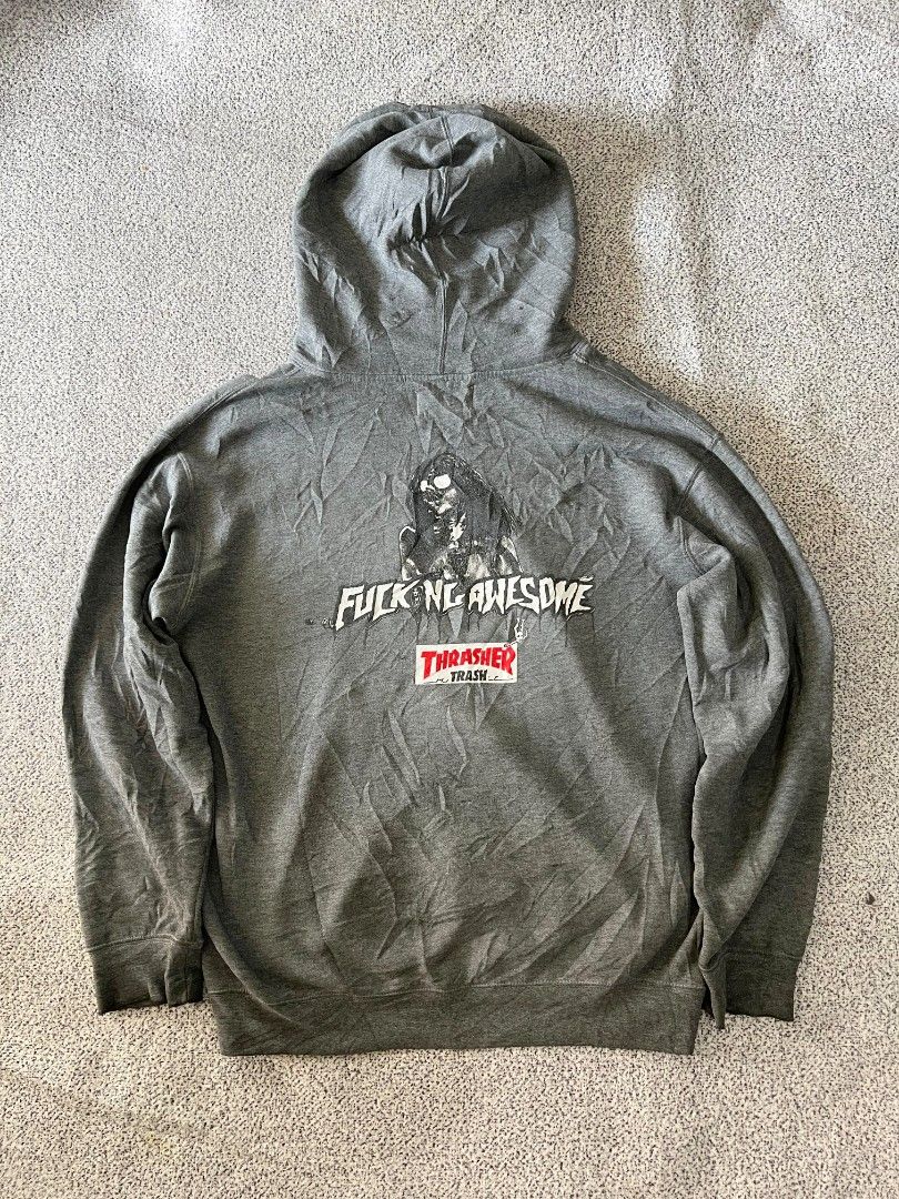 Fucking Awesome Thrasher コラボ Tee イエロー 黄色 M シュプリーム