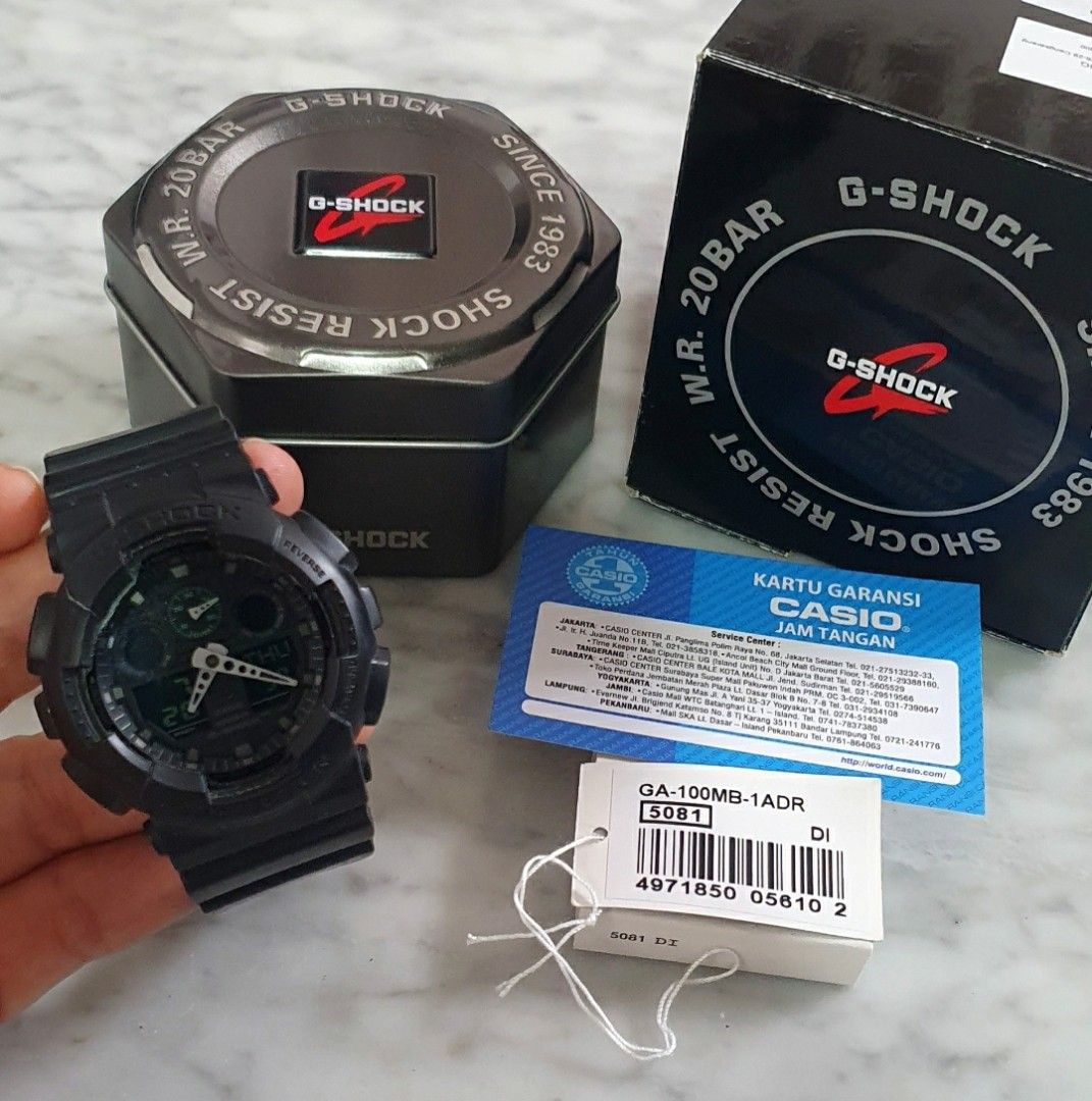 Kotak Jam Dinding G Shock ORIGINAL G-SHOCK GBD-200SM-1A5DR NARUTO