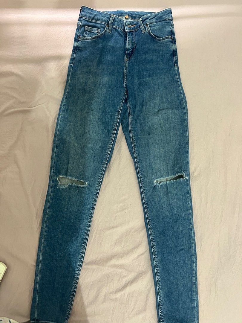 Mavi Women's Adriana Super Skinny Jeans – Indigo Tribeca Wash, Mid Rise, 67% Cotton, Made In Turkey