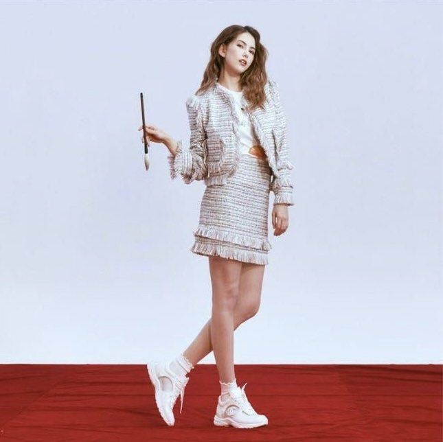 JENDES 雙層抽鬚飾邊花呢短裙, 她的時尚, 褲＆裙, 裙子在旋轉拍賣