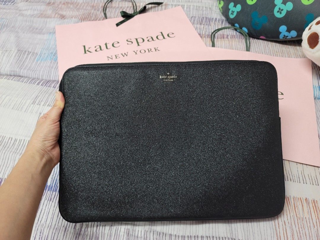 Kate spade glitter laptop sleeve clearance
