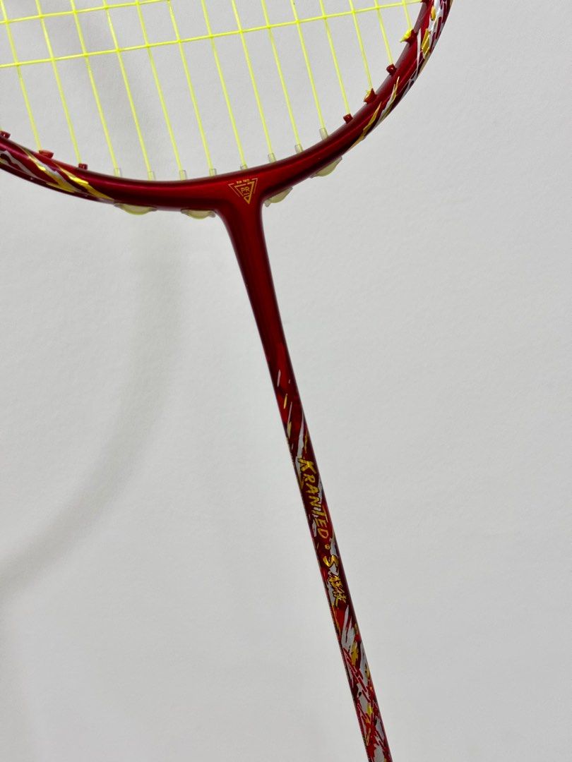 Kranted Red Racket KRANTED-S BADMINTON RACQUET, Sports Equipment, Sports & Games, Racket ...