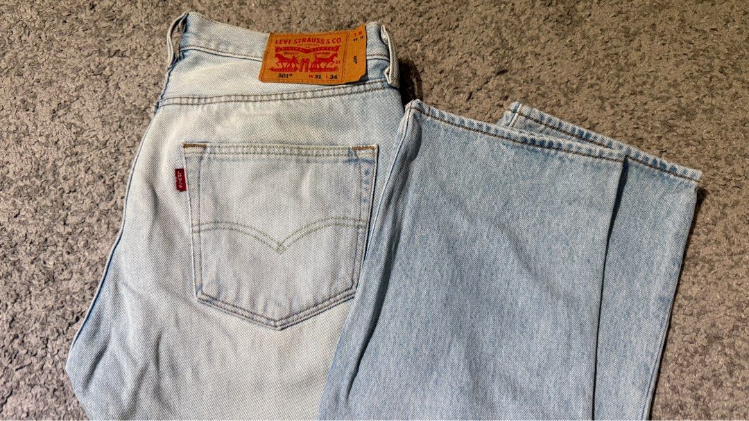 Levis 501 w31 l34 hot sale