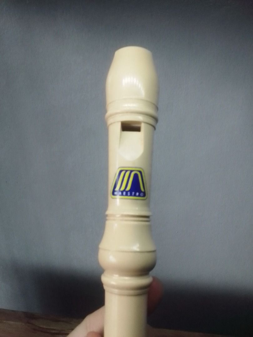 Maestro Soprano Recorder (Cream White), Hobbies & Toys, Music & Media ...