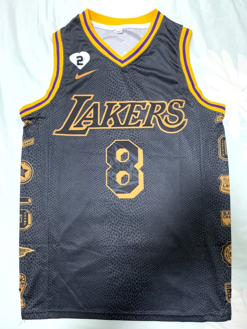 Nba Jersey Kobe Bryant Black Mamba Commemorative Jersey