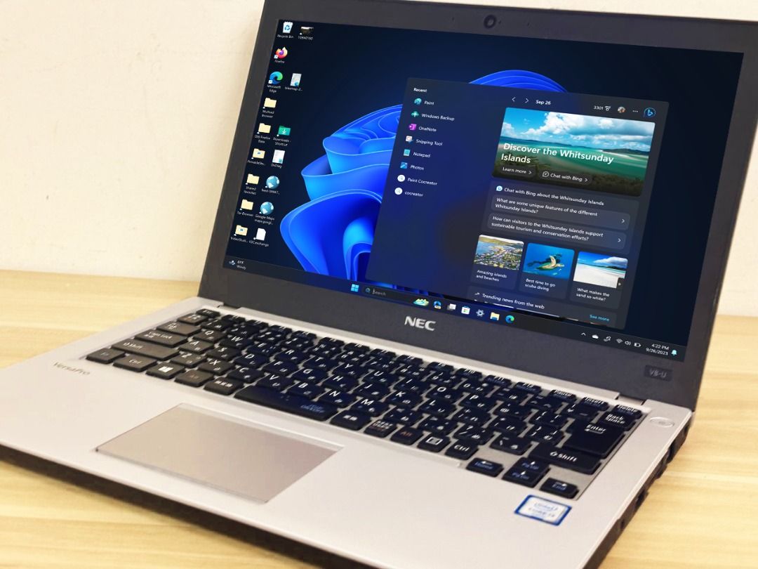 NEC Intel i5 SSD Laptop 8GB RAM + 256GB SSD Windows 11 + Free MS