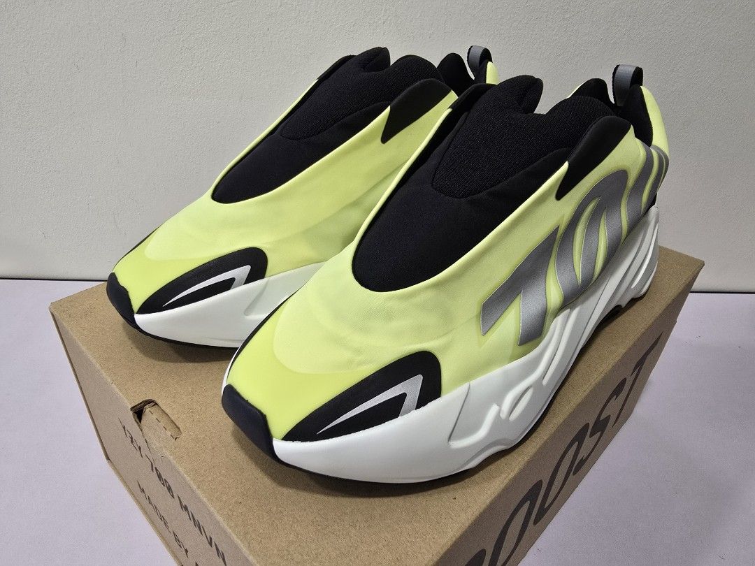 adidas gazelle silver green womens Yeezy Boost 700 MNVN Laceless 'Phosphor' – khatwaah main image 0