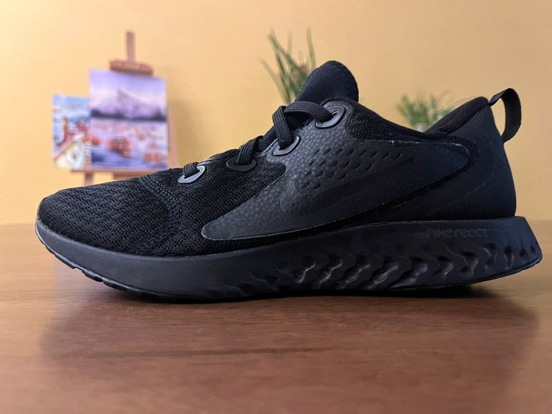 Nike Legend React Black Colour Women s Fashion Footwear Sneakers on Carousell