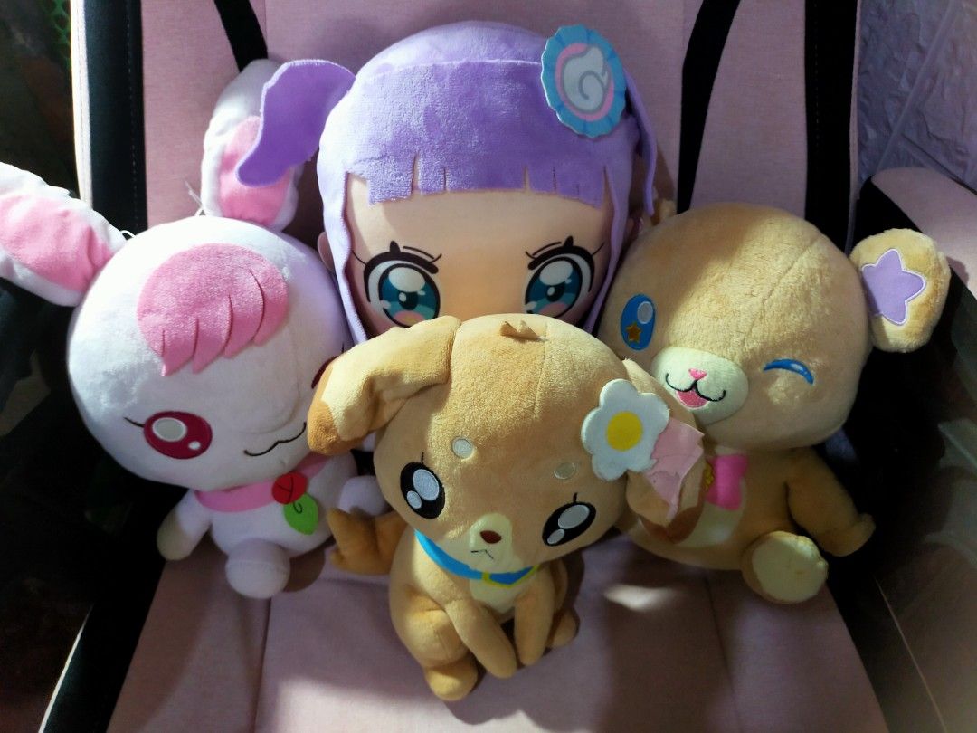 PRECURE BATT OP DX BUNDLE (swipe left to see batt ops) (Category: Plushies & Soft Toys) located in Calamba. Submitted by zyb.26 (Listing ID 1328886134, Image 2). Description: !!! FOR SALE !!! BANDAI DX BUNDLE 600 BANPRESTO PLUSH BUNDLE (SOLD) -from personal collection; just need funds - no need to wash - bandai dx battery packs need cleaning pm me for inquiries, individual photos, and identity verification.