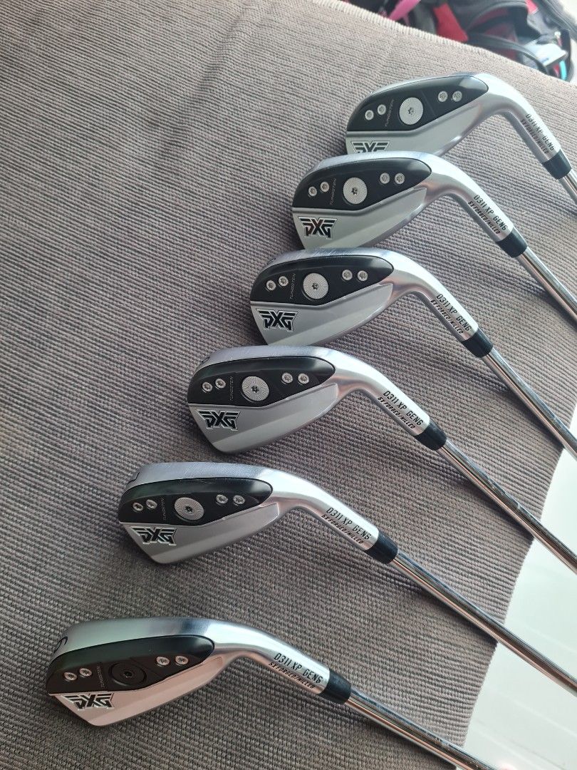 Pxg 0311 xp gen 6 irons, Sports Equipment, Sports &amp; Games, Golf on