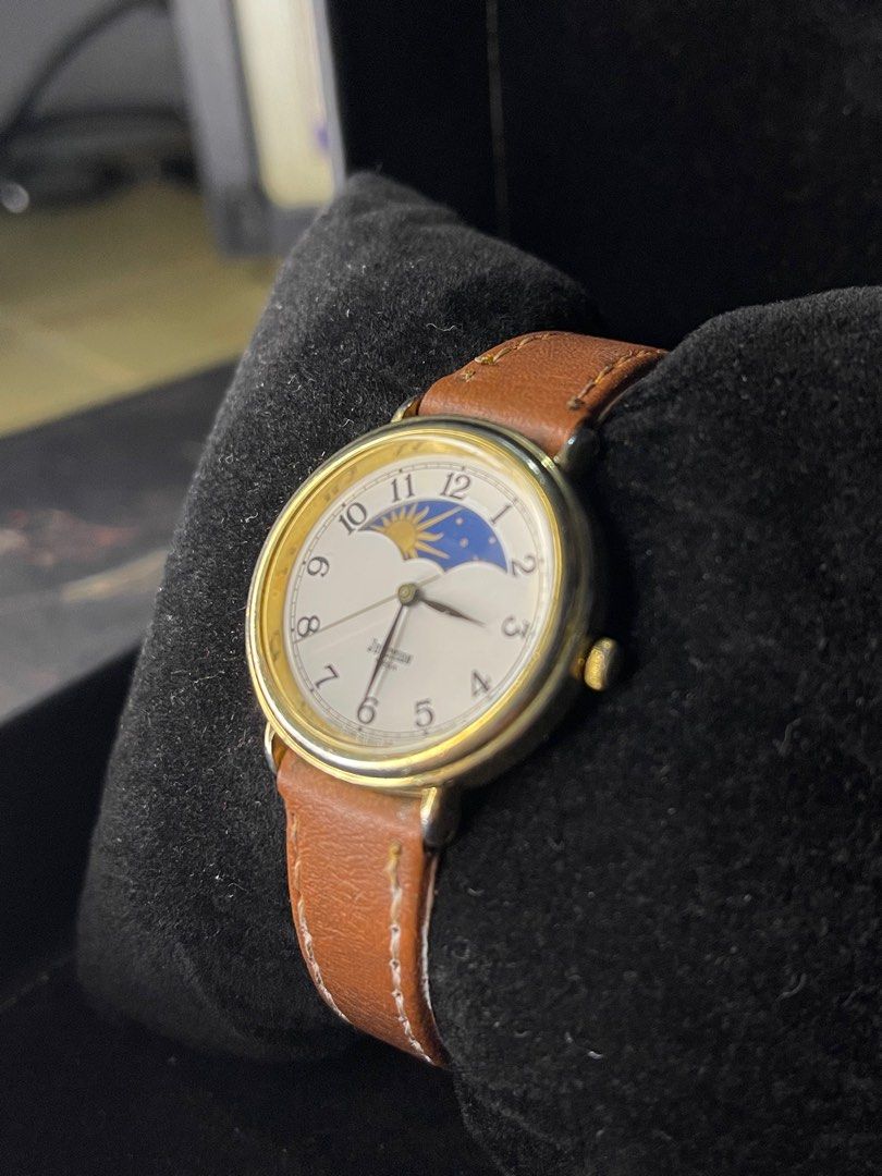 Vintage citizen moon phase watch top