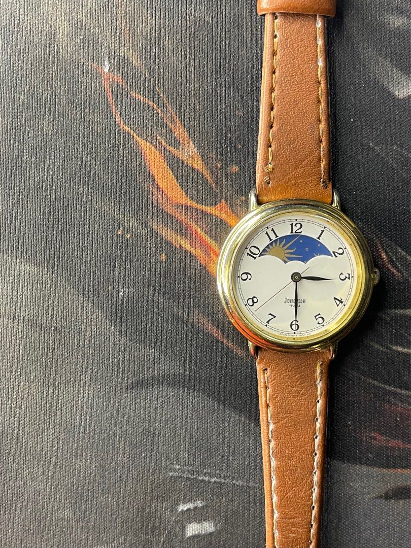Vintage citizen moon phase watch on sale