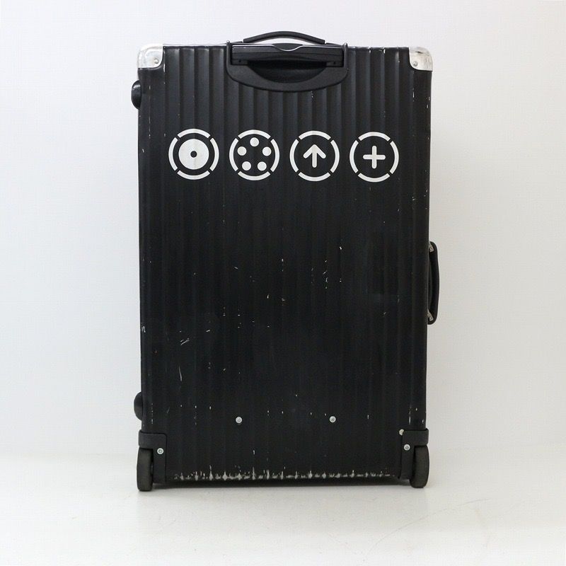 Rimowa x Michael Wong luggage suitcase limited black, 名牌