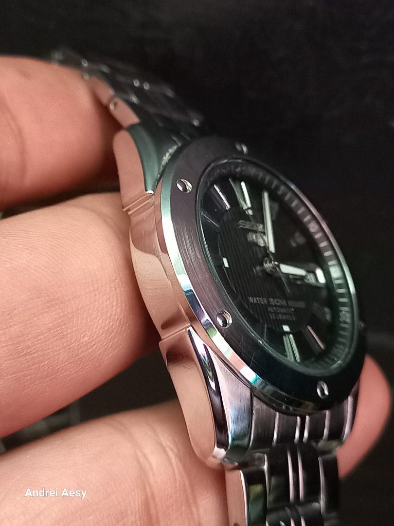 Seiko 5 sport SNZF35K1 SNZF35 black dial