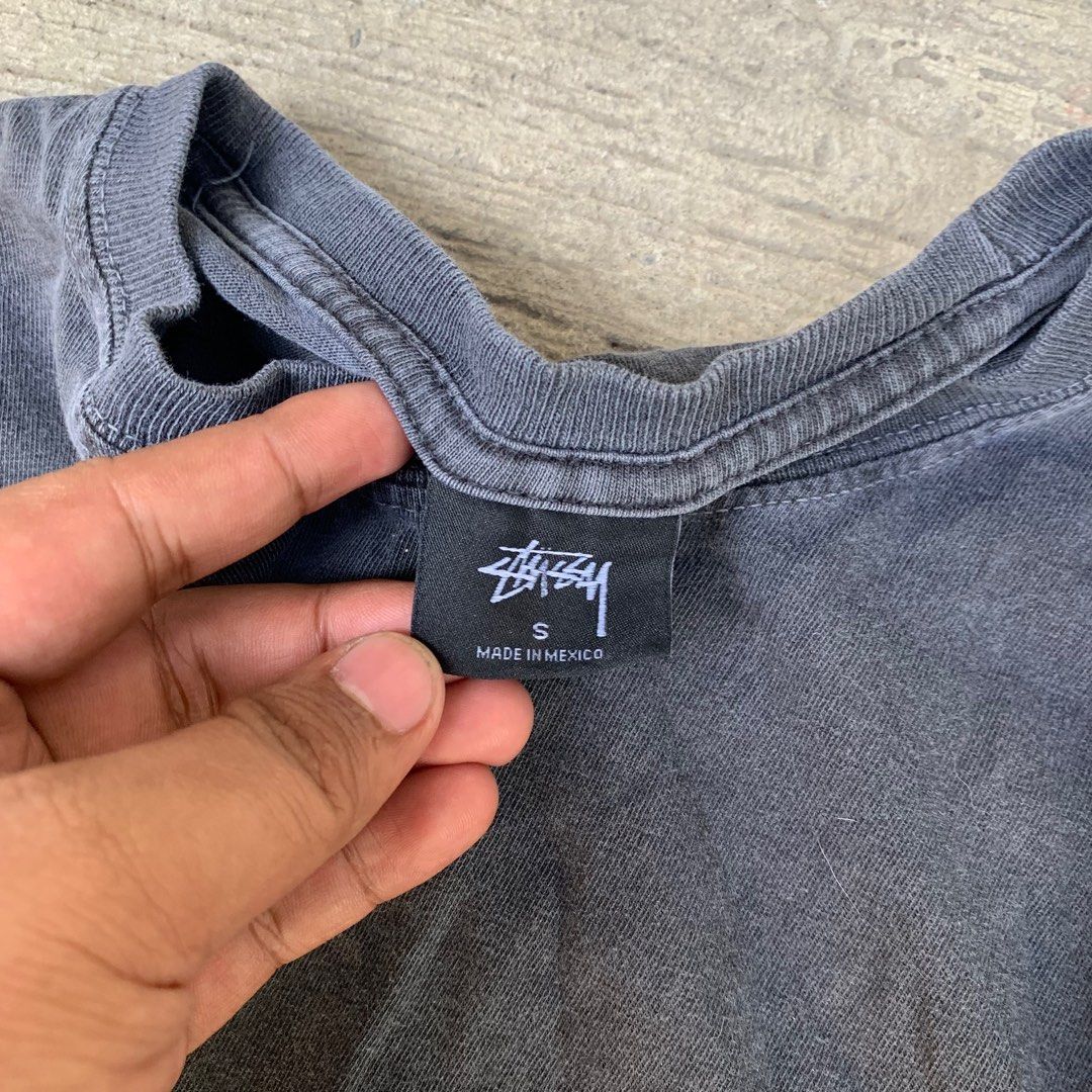 Stussy Chest Logo Tshirt (Category: Tshirts & Polo Shirts ) located in Manila. Submitted by fromtheflea (Listing ID 1328878021, Image 3). Description: stussy og chest logo tshirt small on tag (19x27); acid wash cloth no issues; no crackprint 700 only .