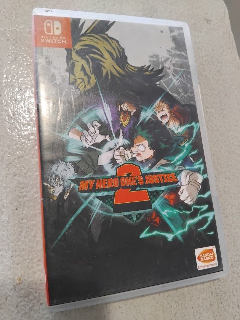 Switch My hero Justice 2, Video Gaming, Video Games, Nintendo on Carousell