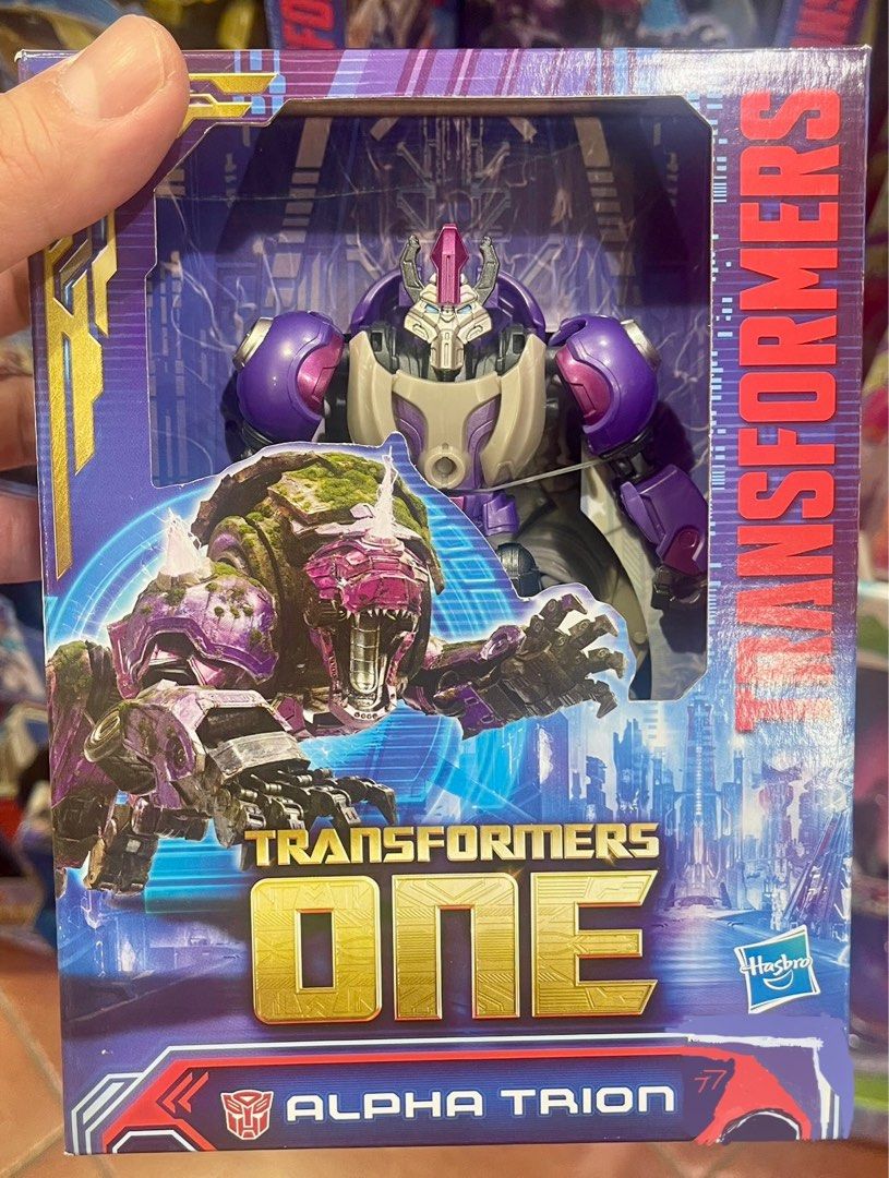 TRANSFORMERS ONE ( Alpha TRION ) bnew (Category: Action & Battle Toys) located in Quezon City. Submitted by transformworld28 (Listing ID 1328775212, Image 1). Description: TRANSFORMERS ONE ALPHA TRION COLLECTIBLE AUTHENTIC HASBRO BOUGHT WALMART USA contact no 09209560528 FIX PRICE ONLY .