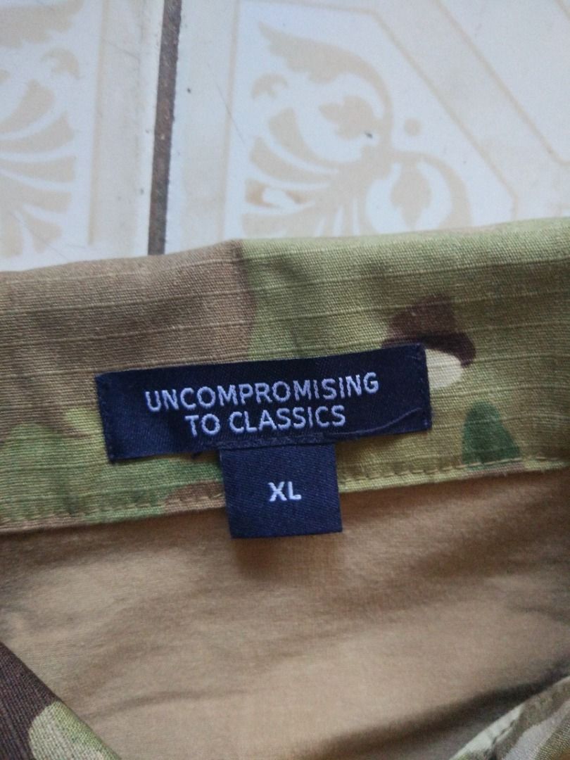 Uncompromising to Classics Combat Shirt XL, Men's Fashion, Tops & Sets ...