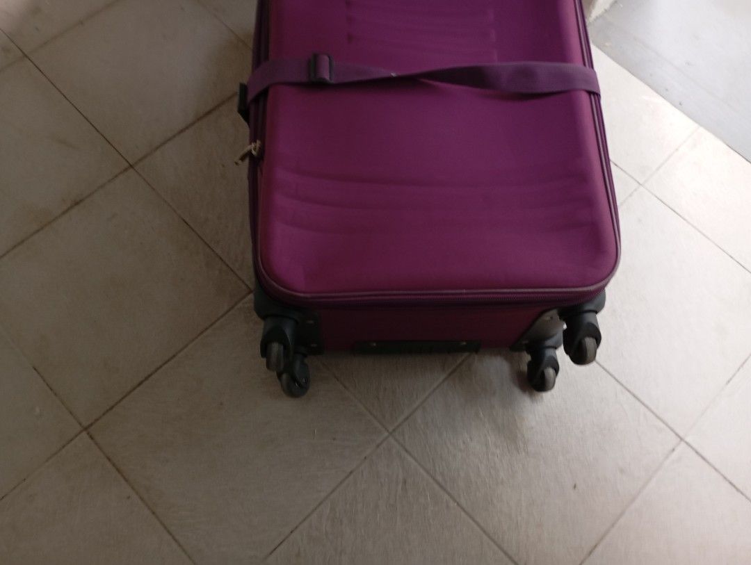 Used luggage for sale 4 wheel Hobbies Toys Travel Luggage on Carousell