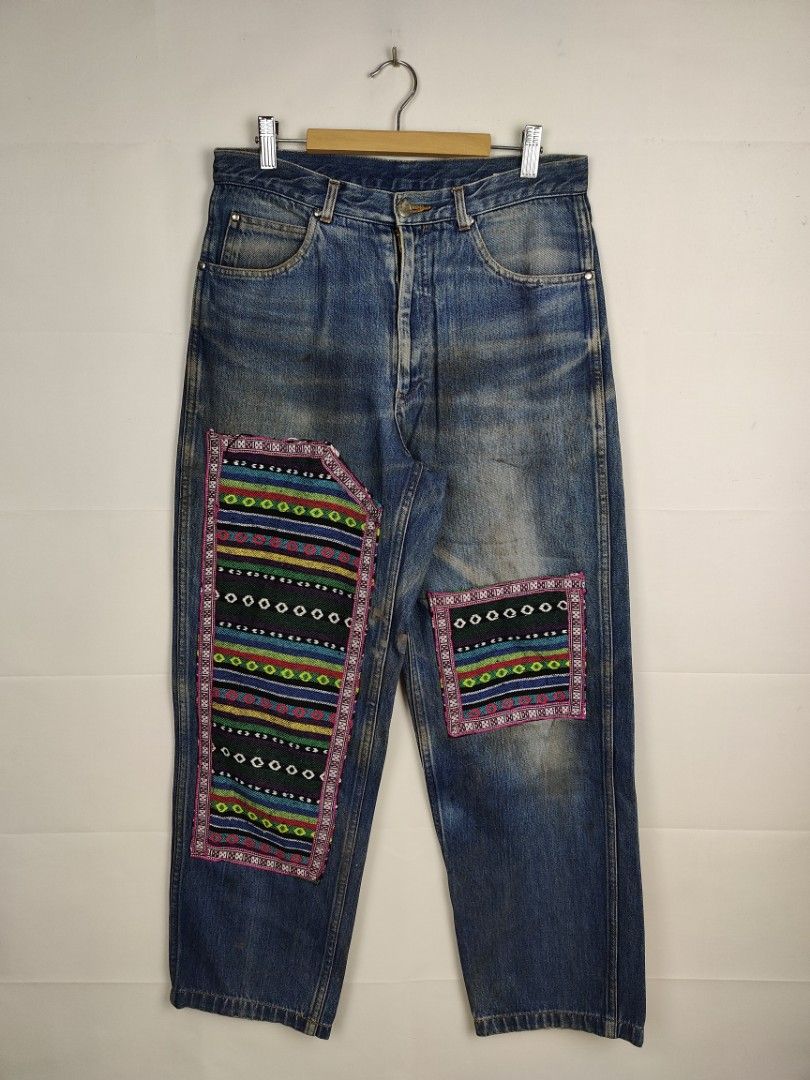 Vintage 80s Comme des Garcons Custom Denim Pant