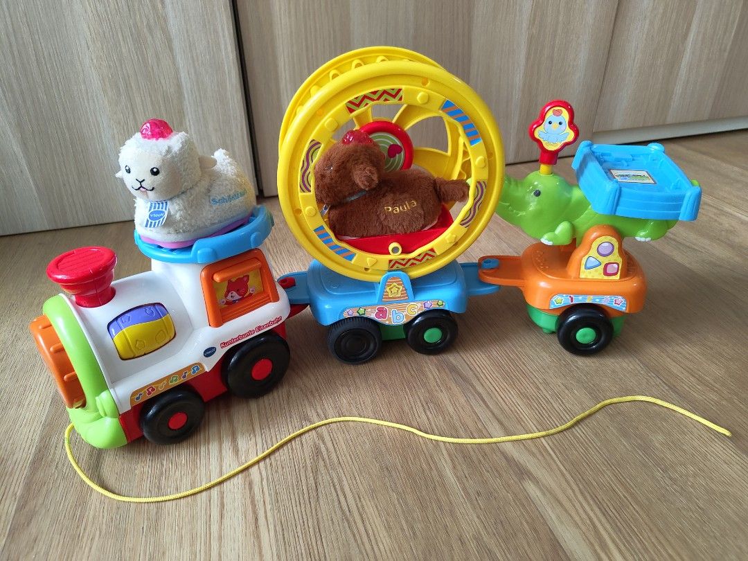 Vtech roll and spin pet train cheap