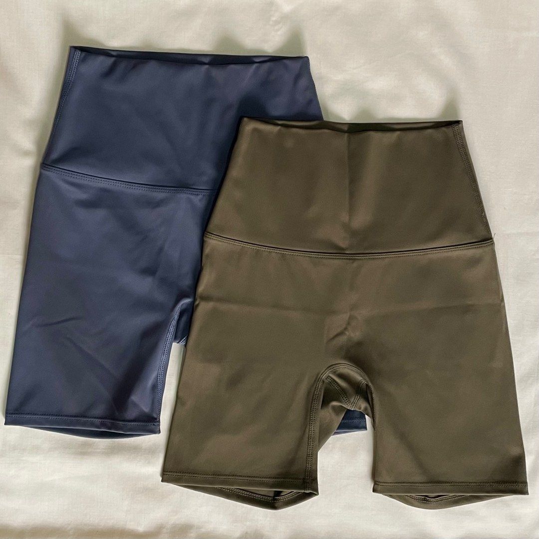 [TAKE ALL] Yoga/gym shorts set (Category: Activewear) located in Dumaguete. Submitted by .ari__ (Listing ID 1328788046, Image 1). Description: take both for 450 helping tag: moving peach ** brand is NOT moving peach**.