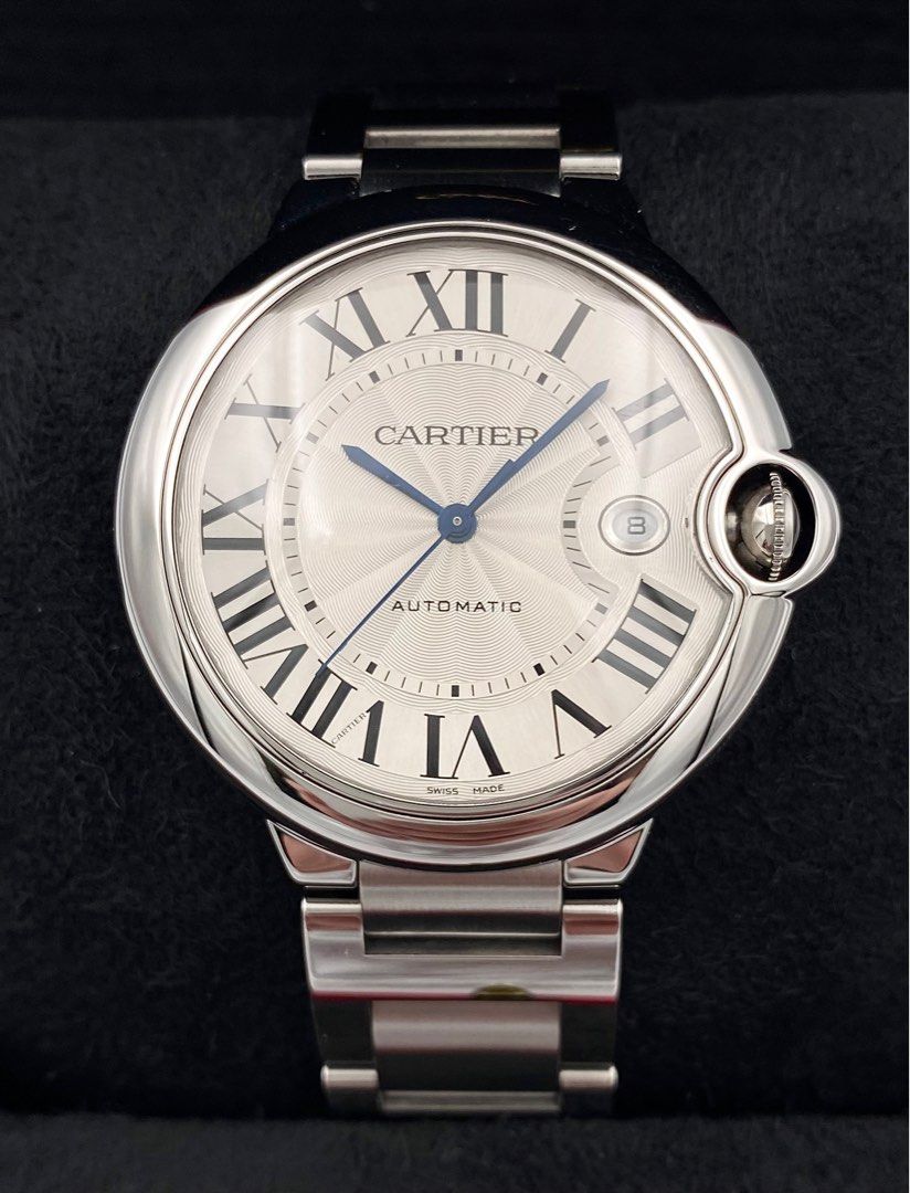 2019 Cartier Ballon Bleu White Dial 42mm Ref. W69012Z4 Luxury Watches on Carousell