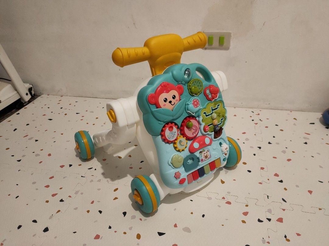 5in1 Push walker (Category: Infant Playtime) located in Santa Rosa. Submitted by prelovedbydaaaiii (Listing ID 1333629320, Image 1). Description: Fixed priced at 500. I bought this for 1400 online. Includes all items, accessories, and original box. RFS: Decluttering MOP: Gcash, Maya or BDO Delivery: J&T,LBC or Lalamove Sure buyers only. Details are provided-let’s keep it quick and easy for both of us!.