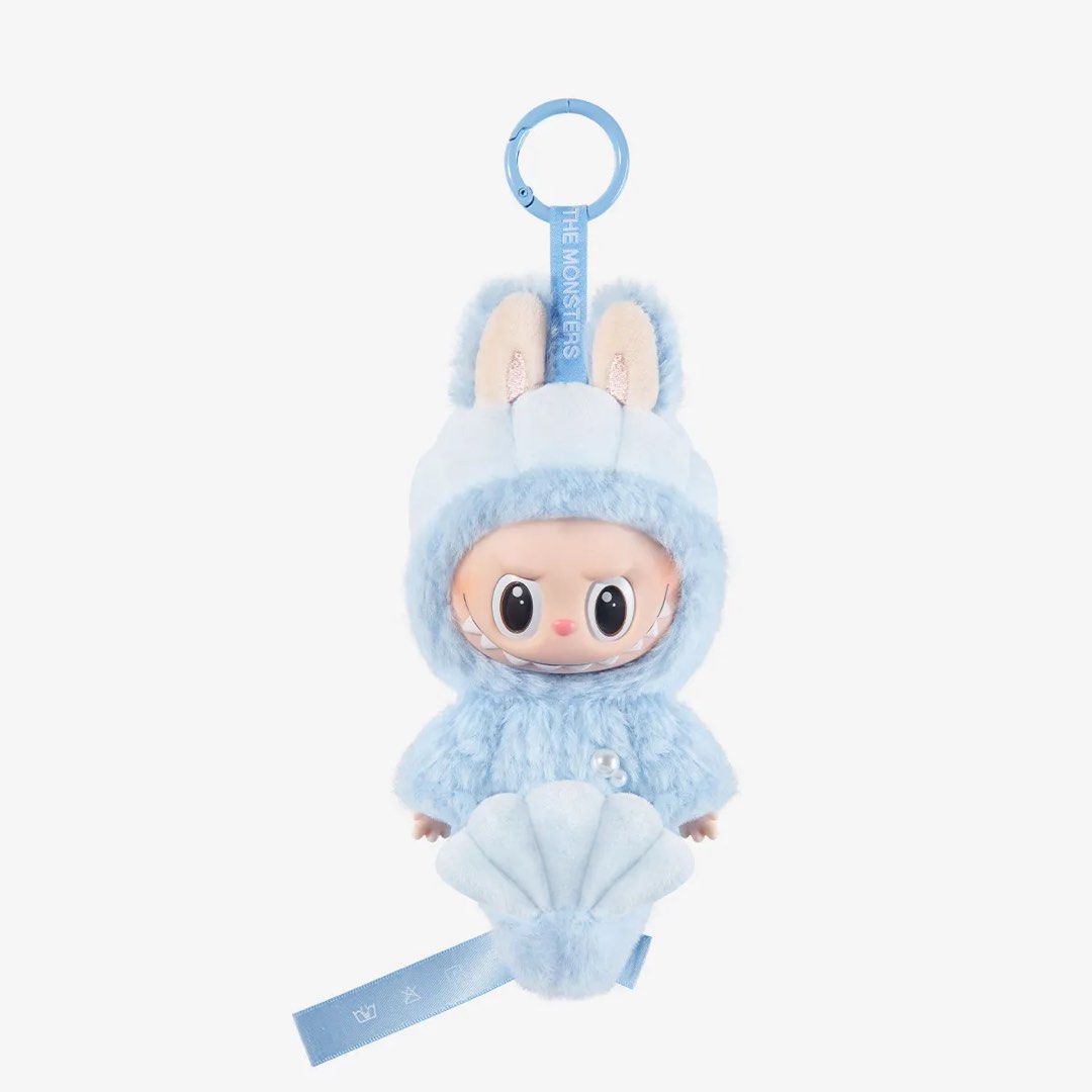 新加坡限定 魚尾獅 LABUBU HIDE AND SEEK IN SINGAPORE SERIES-Vinyl Plush Doll Pendant