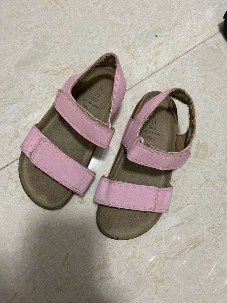 girls sandals marks and Spencer M S shoes age 4 7 Carousell