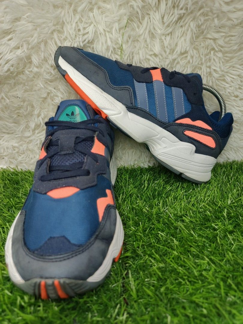 Adidas Original Yung 96 chasm blue 7.5uk 26cm Men s Fashion Footwear Sneakers on Carousell