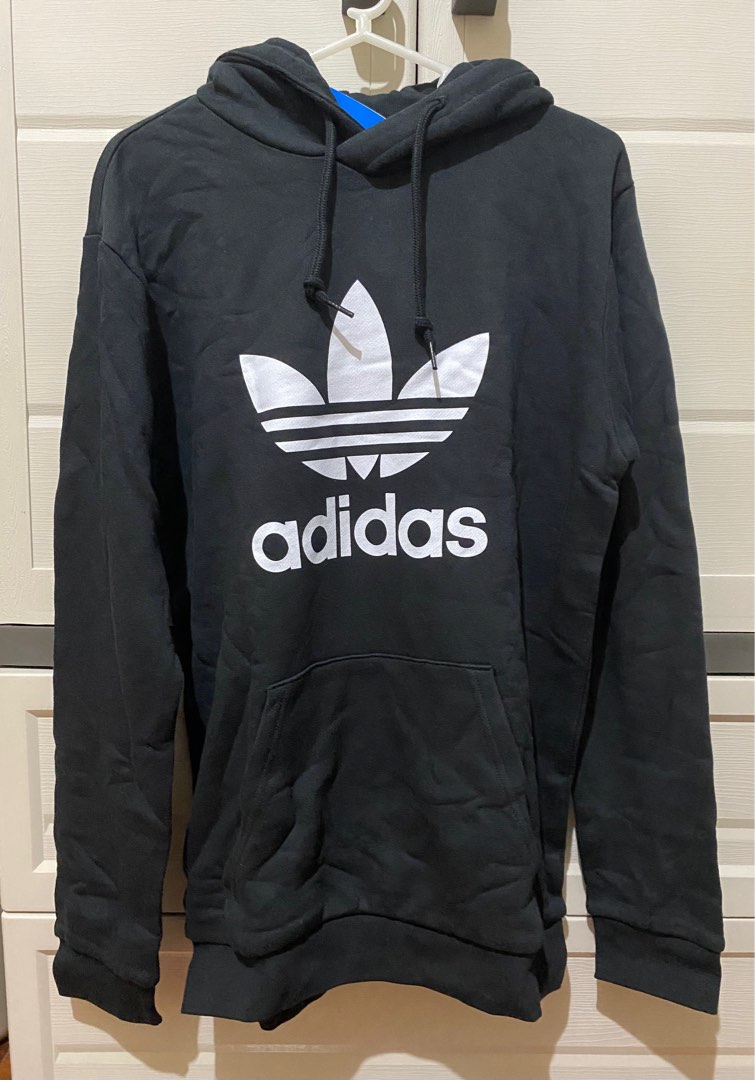 Adidas Trefoil Hoodie Men s Fashion Coats Jackets and Outerwear on Carousell