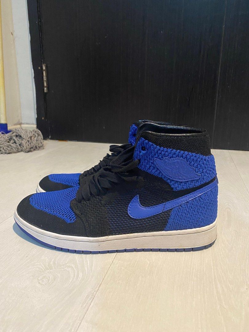 jordan 1 flyknit royal blue