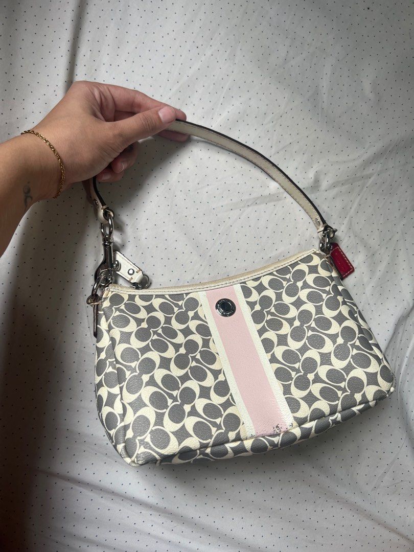 Authentic Coach Kili-bag shoulder bag mini bag (Category: Luxury Bags & Wallets) located in Malabon City. Submitted by lesthriftmnl (Listing ID 1333561496, Image 2). Description: Guaranteed authentic coach see photos for flaws.